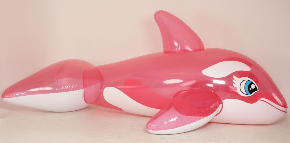 Whale pink transparent